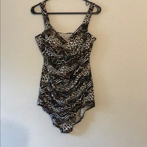 Animal Print One Piece